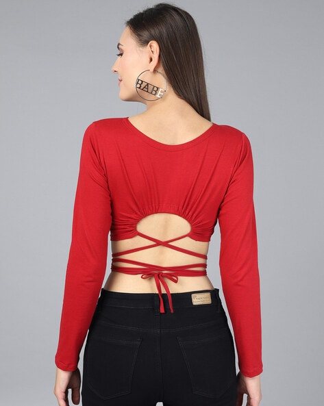 Buy Red Tops for Women by Cation Online