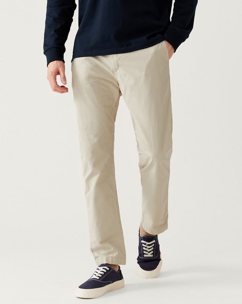 Buy Khaki Trousers  Pants for Men by Marks  Spencer Online  Ajiocom