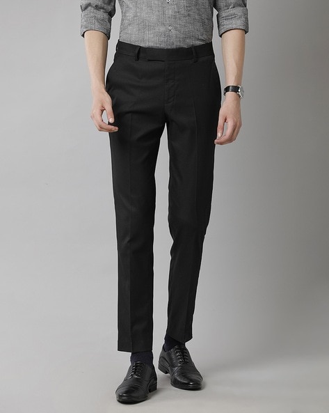 Display more than 116 black formal pants for men