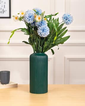 Rippled Ceramic Vase