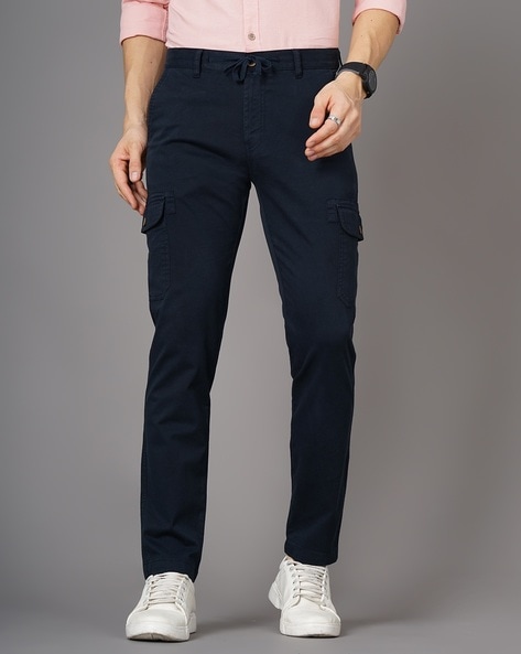 Buy Blue Trousers  Pants for Men by The Indian Garage Co Online  Ajiocom