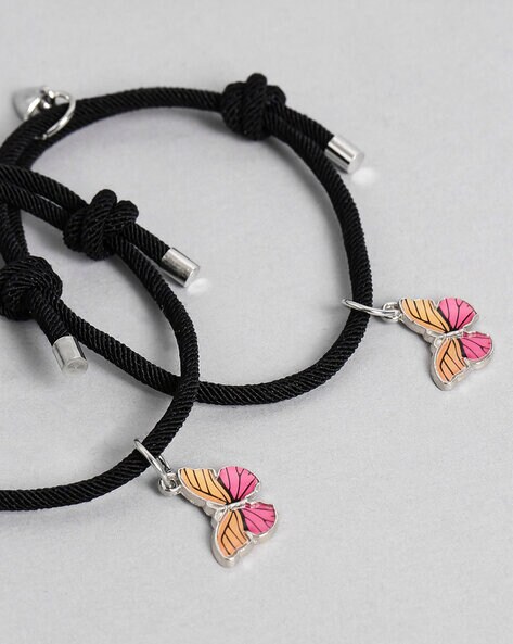 Girls Butterfly Charm Bracelet