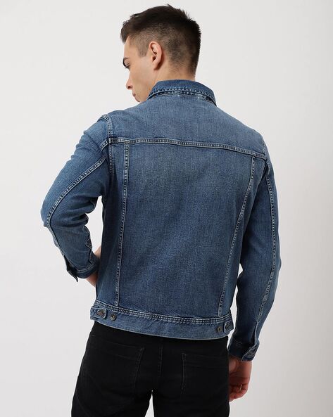 Blue Denim Jacket Outfits For Men (1200+ ideas & outfits) | Lookastic-nttc.com.vn