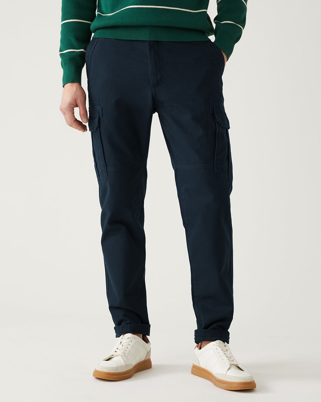 MEN'S CARGO TROUSER - NAVY