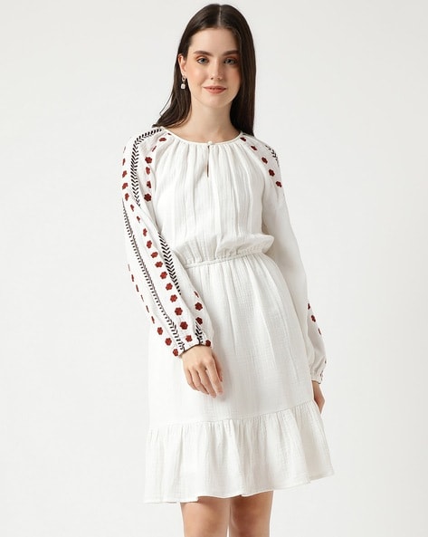 Buy White Dresses for Women by Marks & Spencer Online