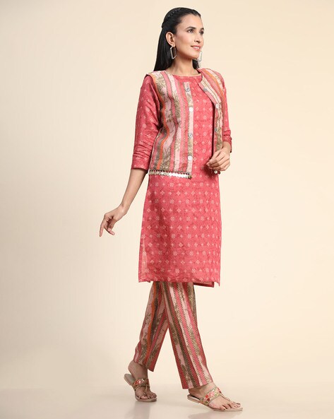 Jacket Style Indian Kurti Tunic: Buy Jacket Style Indian Kurti Tunic for  Women Online in USA