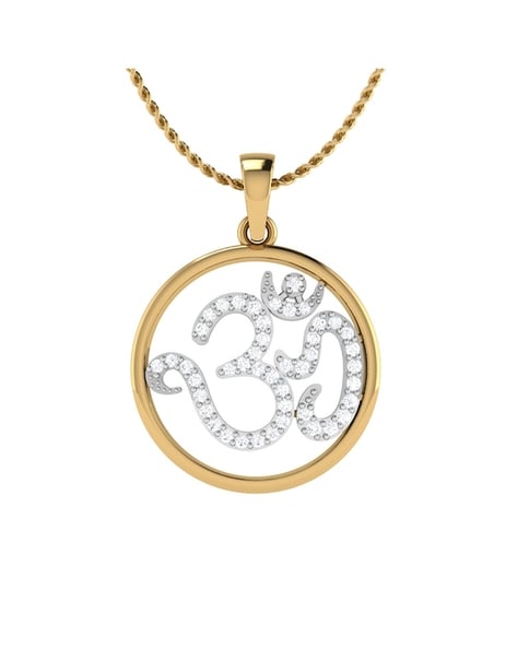 Om diamond online pendant designs