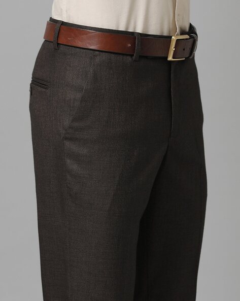 Plain Men Dark Brown Formal Trouser Pant, Slim Fit at Rs 320 in Bhilwara