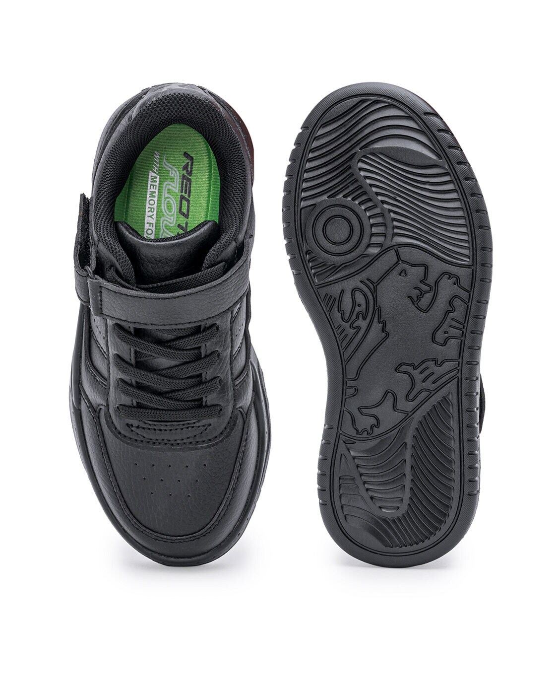Men's Velcro Sneakers Big Star LL174633 Black - KeeShoes