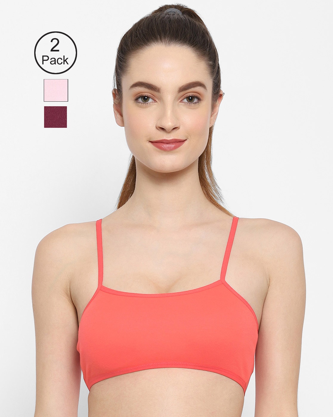 Buy White : Skin : White Bras for Women by Floret Online