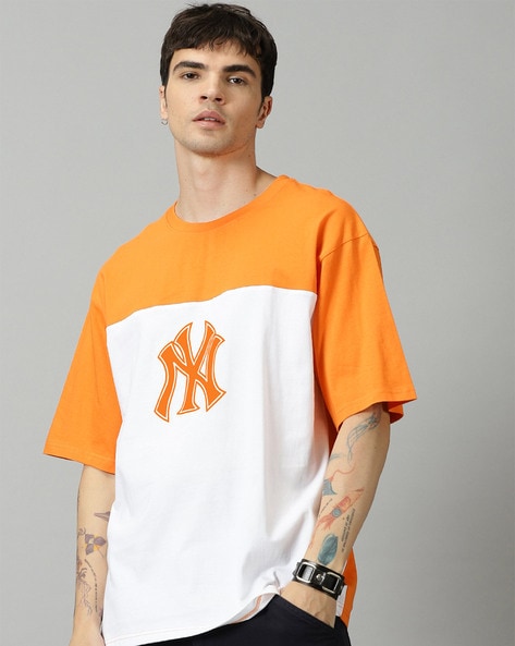 NEW ERA TEAM NY YANKEES LOGO PRINT T-SHIRT Man Black