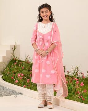 Printed 3-Piece Kurta Set