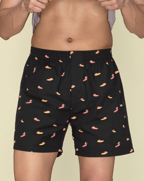 Buy Surfing Black Boxers for Men by XYXX Online