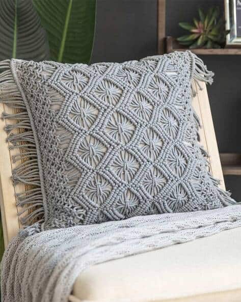 Throw Knit Pillow Cover