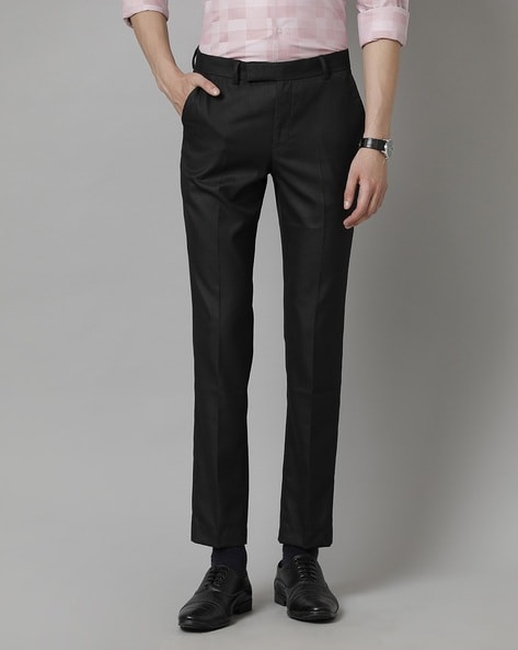 Buy Black Trousers & Pants for Men by INDEPENDENCE Online