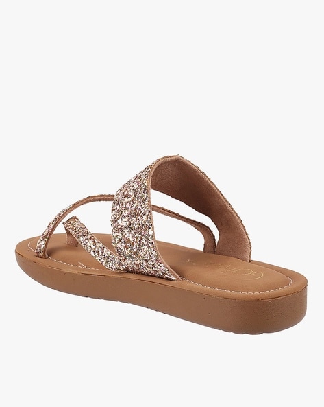 Sparkly slip on discount sandals