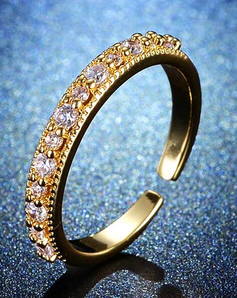 Cubic Zirconia Wedding Jewelry | Cubic Zirconia Finger Rings | Gold Snake Rings  Women - Rings - Aliexpress
