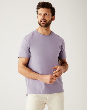 Buy MARKS & SPENCER M&S Collection Pure Cotton Heavyweight T-Shirt