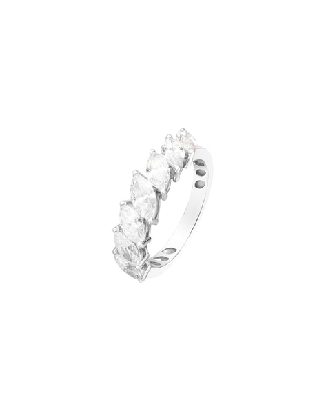 18 Carat Yellow White Gold Vintage Marquise Diamond Eternity Band –  Imperial Jewellery