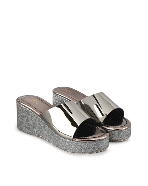 Grey on sale platform wedges