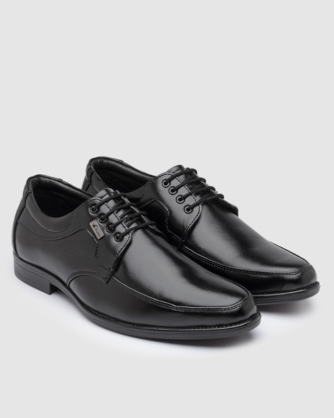 Genuine Leather Lace-Up Formal Shoes