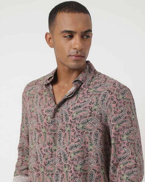 Paisley dress cheap shirt