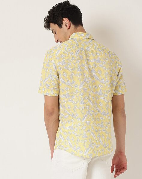 Buy Yellow Shirts for Men by Marks Spencer Online Ajio