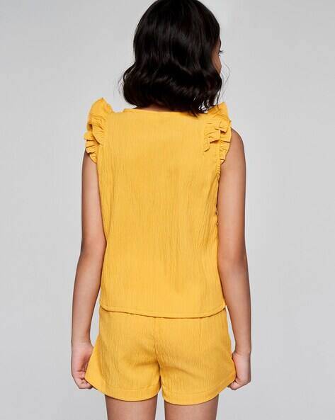 global desi yellow top