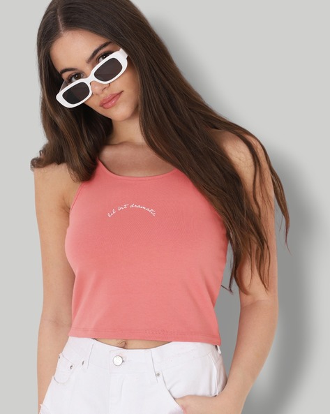 Cotton White Short Crop Camisole, Size: Free at Rs 350/piece in Mumbai