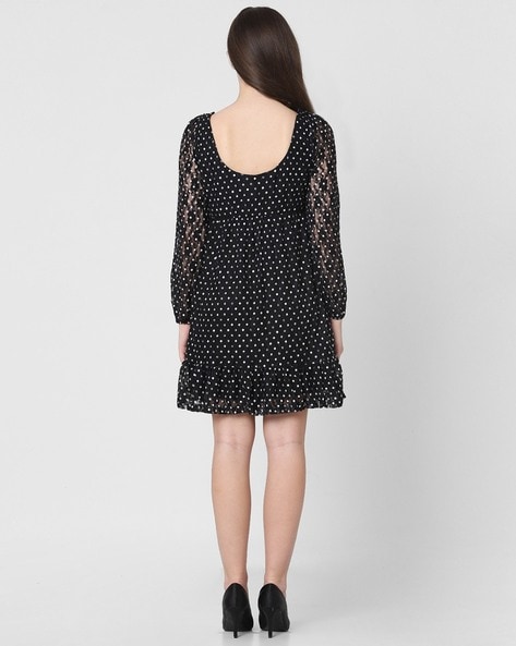 Old navy black polka cheap dot dress