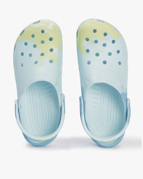 Crocs Classic Clogs Blue Clouds Crocs Crocs Chambray Blue New Arrivals