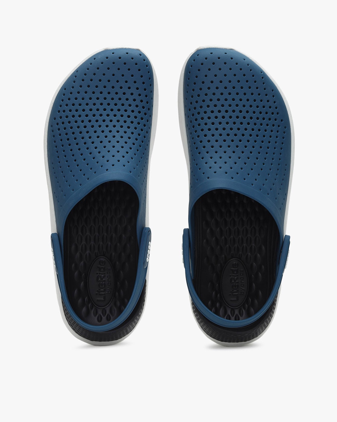 Walkaroo Basix Kids Solid Clog Sandals - WK360 White Blue – Walkaroo  Footwear