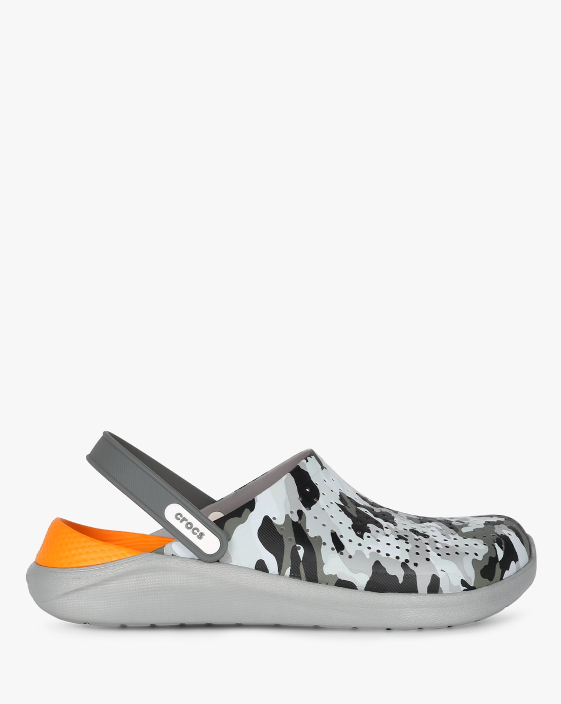 Literide camouflage print online clogs