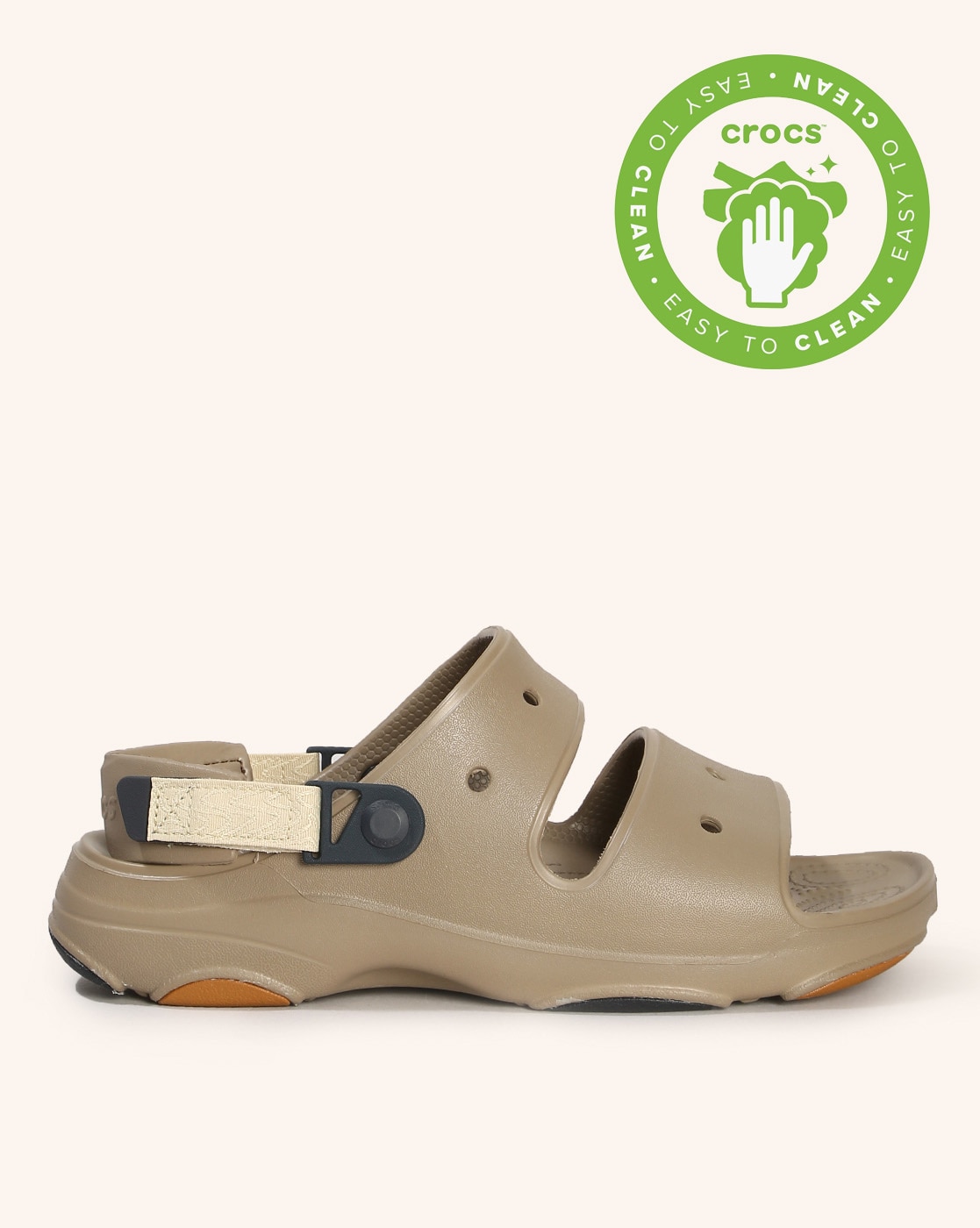 Womens Black Crocs Classic 2 Strap Sandals | schuh