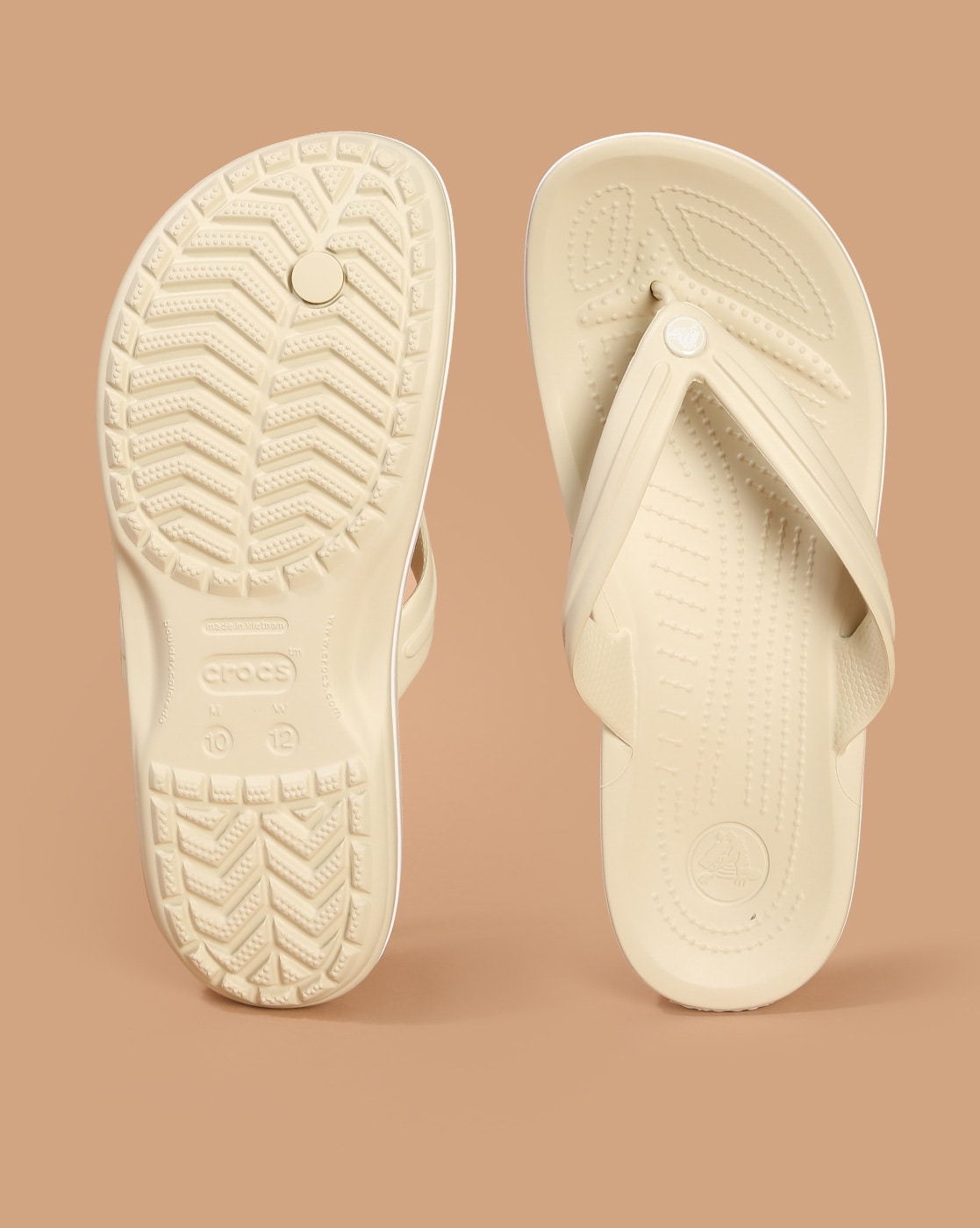 Buy Beige Flip Flop & Slippers for Men by CROCS Online