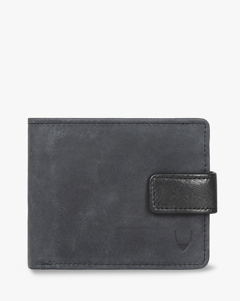 Buy HIDESIGN Black Leather Mens Casual Card Holder Wallet | Shoppers Stop