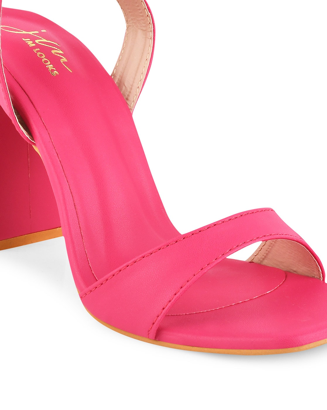 Pink colour 2024 heel sandal