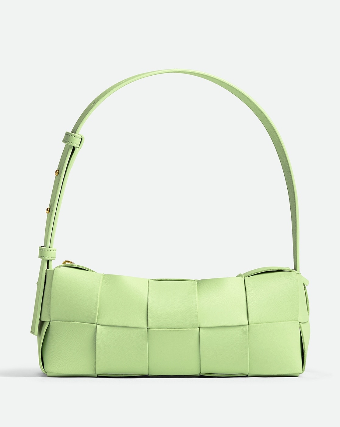 Buy BOTTEGA VENETA Small Brick Cassette Shoulder Bag Green Color