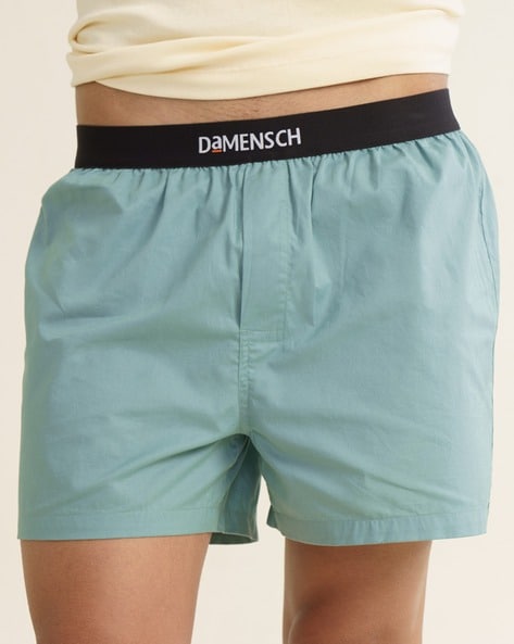 Buy Sea Green Boxers for Men by DAMENSCH Online
