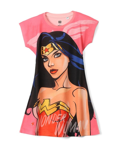 Wonder woman cheap t shirt dress