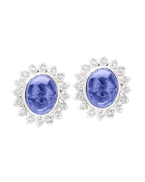 Earrings - Sapphire