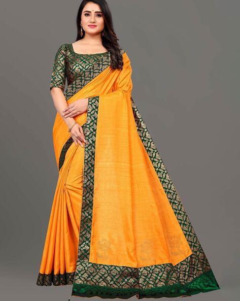 Yellow Color Designer Soft Silk Saree Jacquard Weaving Saree Bollywood  Style Party Wear Saree South Indian Saree Indian Wedding Saree - Etsy