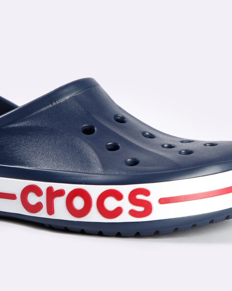 Mens 2024 navy crocs