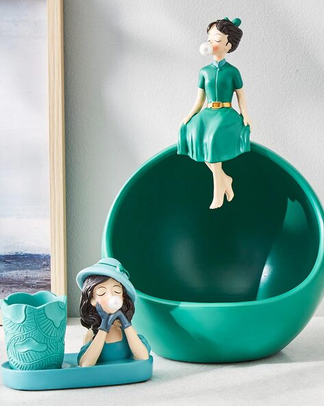 Buy Teal Showpieces & Figurines for Home & Kitchen by Home Centre Online