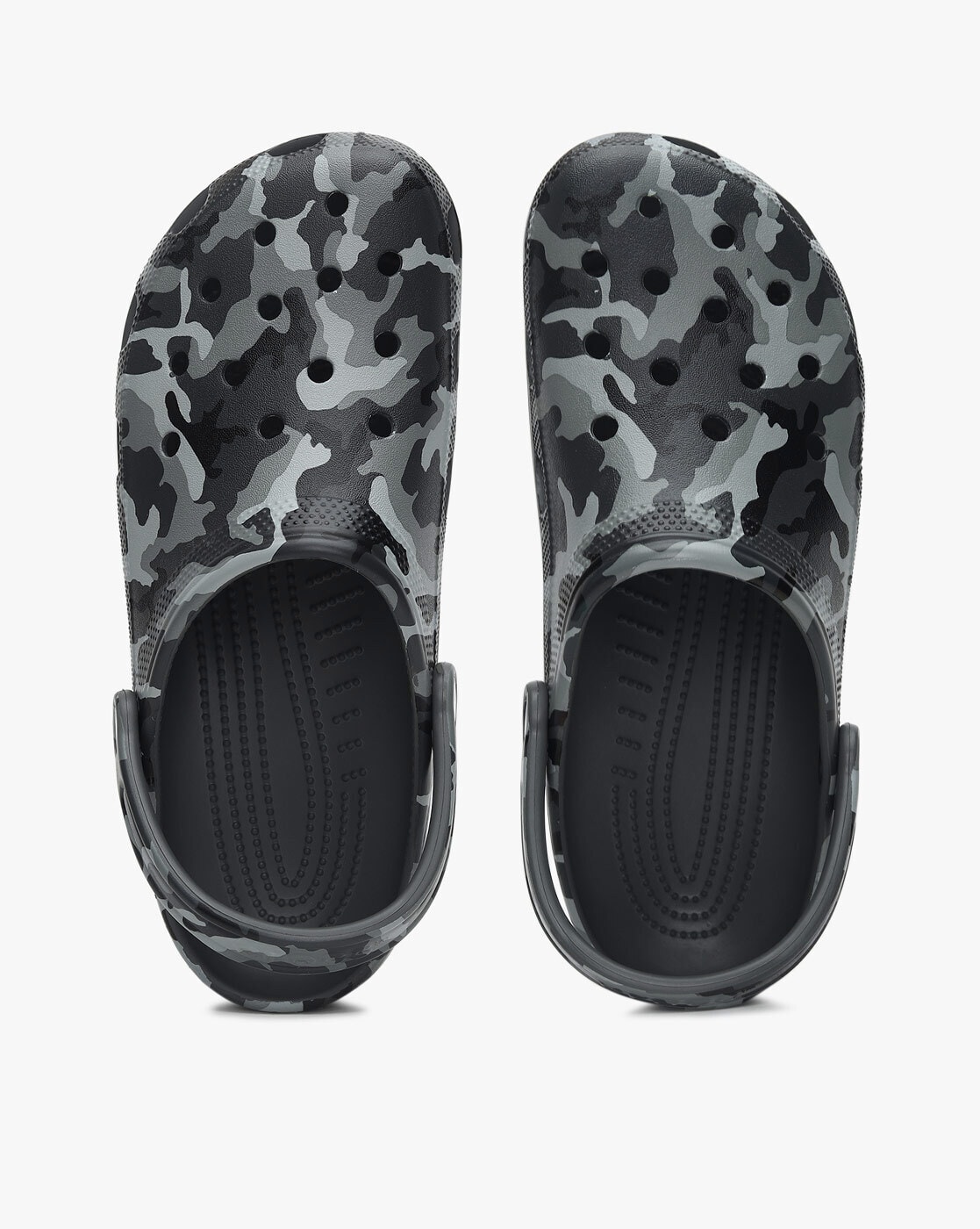 Crocs best sale grey camo