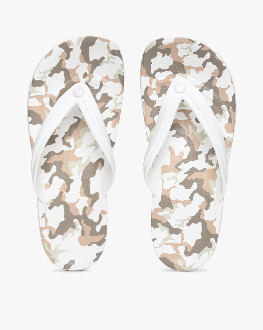 Pink camo best sale flip flops