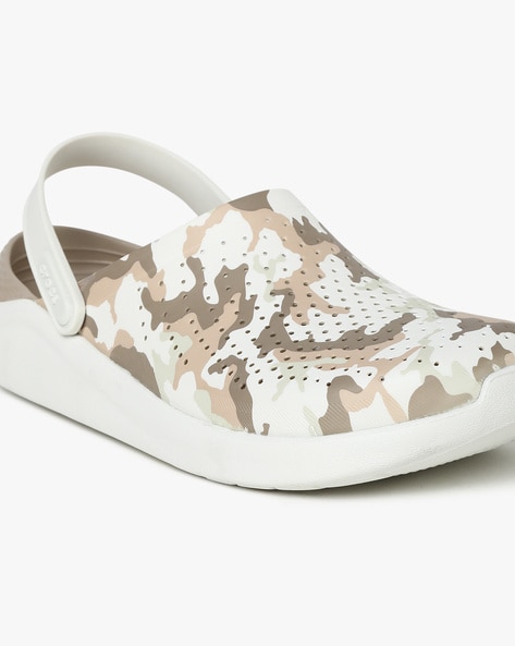 Crocs literide printed online camo