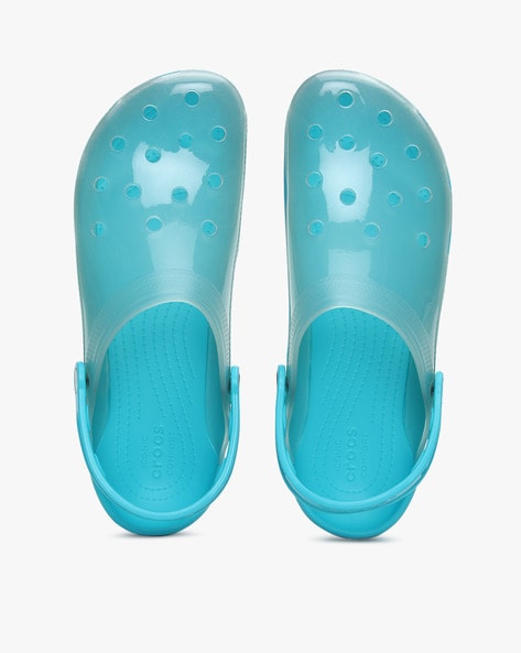 Buy Aqua Blue Sandals for Men by CROCS Online Ajio