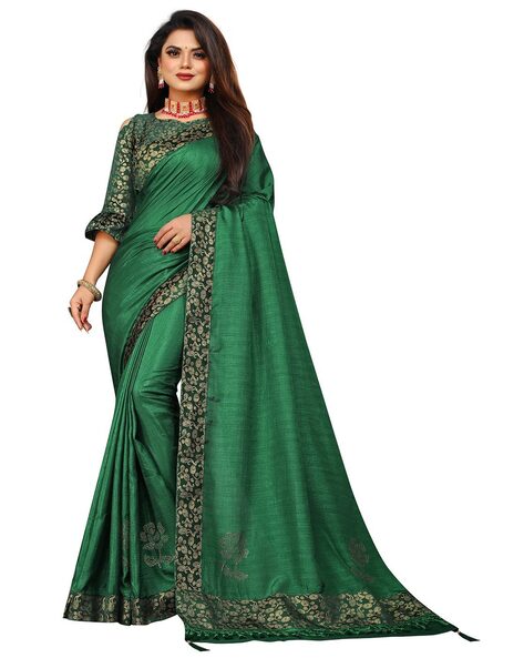 Eight Colors Womens Georgette Georgette sarees for women Rama Free : Amazon.in:  Fashion