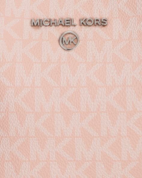 Michael Michael Kors Jet Set Charm Small Logo Pochette, Pink